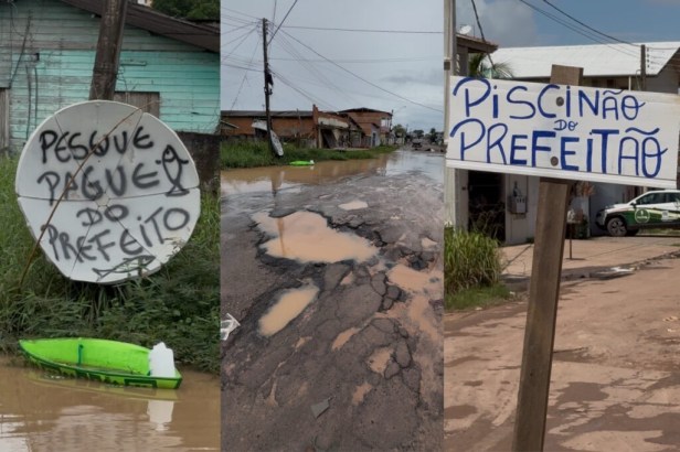 Macapá estava só buraco há anos, você que está vendo isso só&nbsp;agora